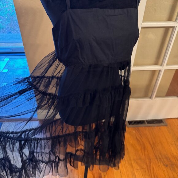 Maeve by Anthropologie Mesh Tulle Sheer Midi Dress - Picture 5 of 8